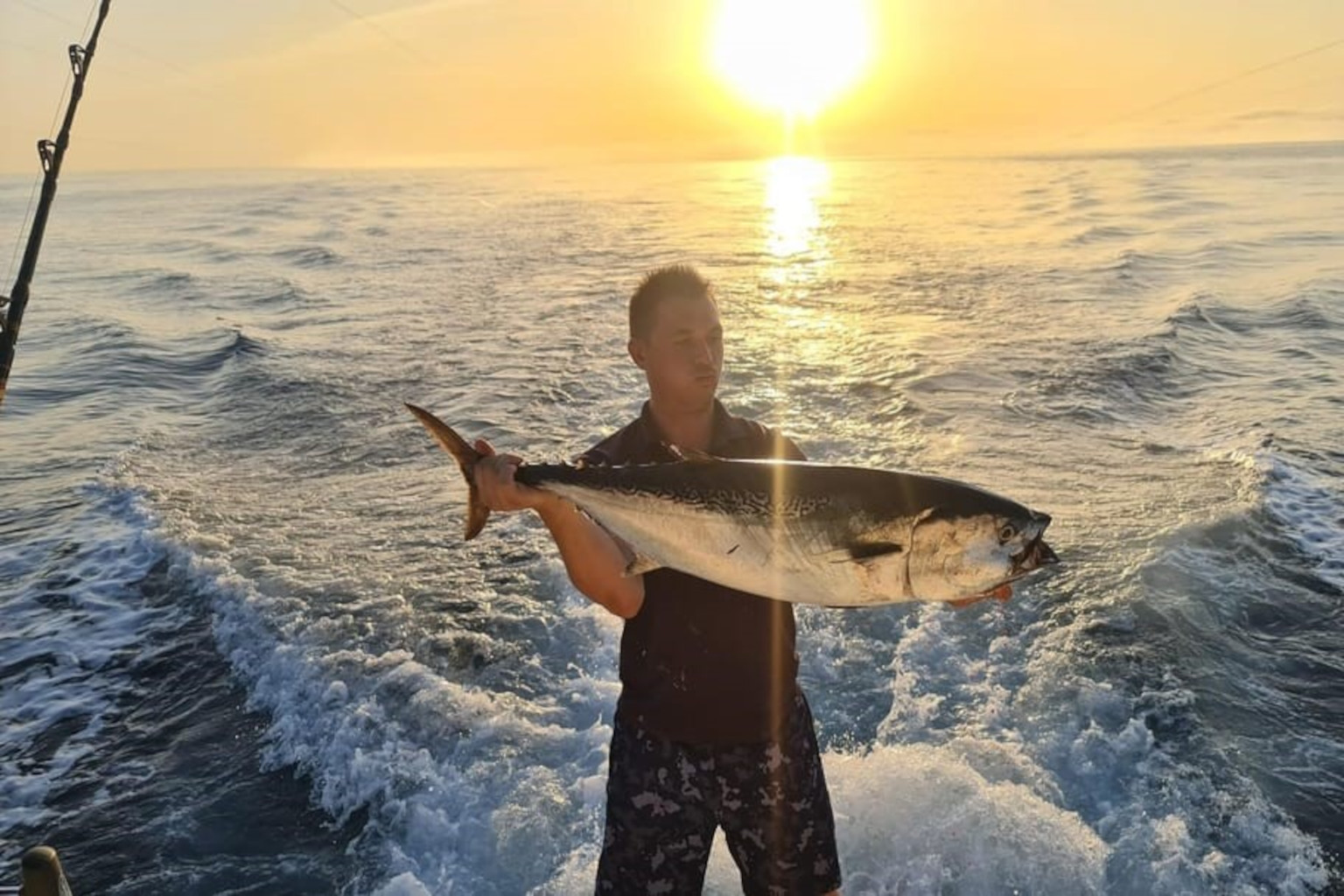 Trolling fishing charter Costa del Sol